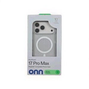 Onn Magsafe Compatable iPhone 17Pro Rugged Phone Case w‎ KickStand